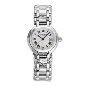 Primaluna White Dial with Roman Markers