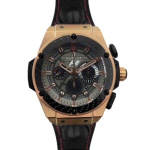 King Power F1 Grey Dial Chronograph in Rose Gold