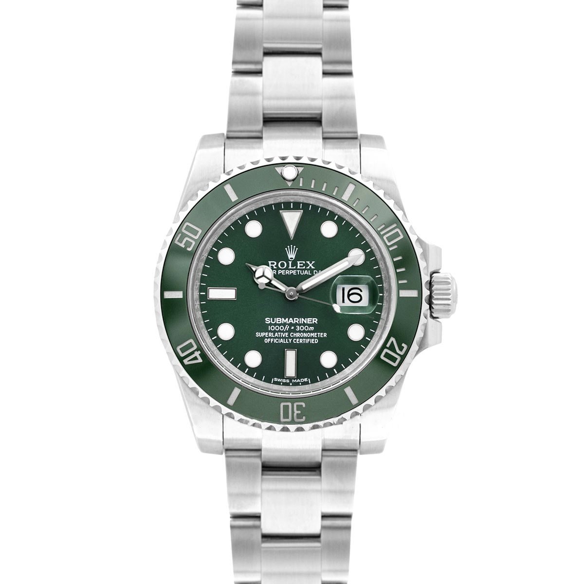 Submariner 116610LV ‘Hulk’ Green Ceramic
